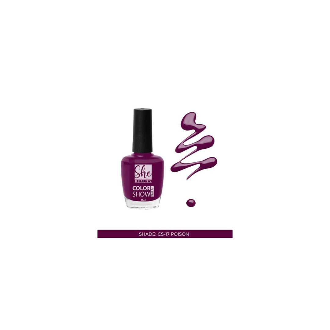 She Beauty Nail Polish - Color Show