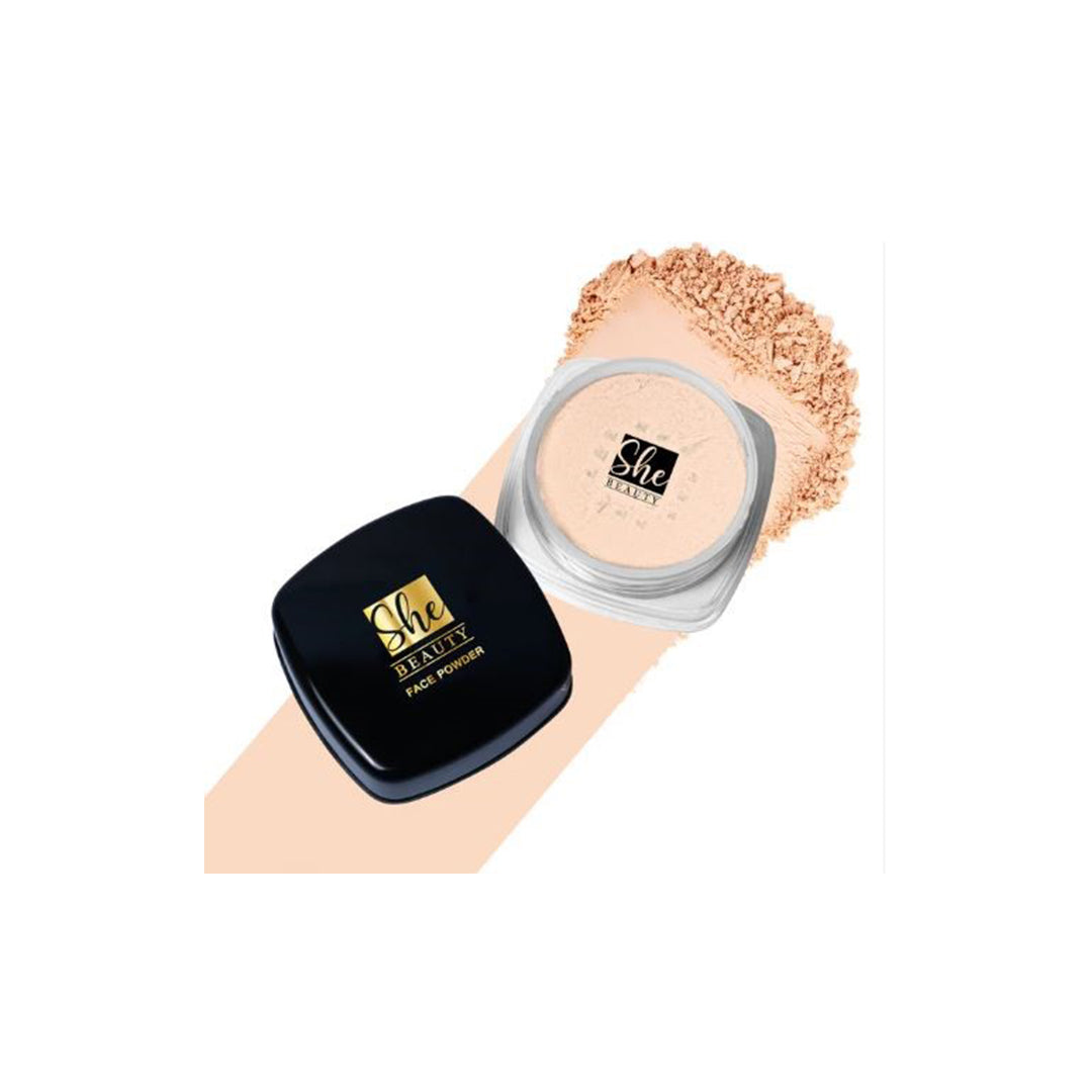 She Beauty Loose Face Powder