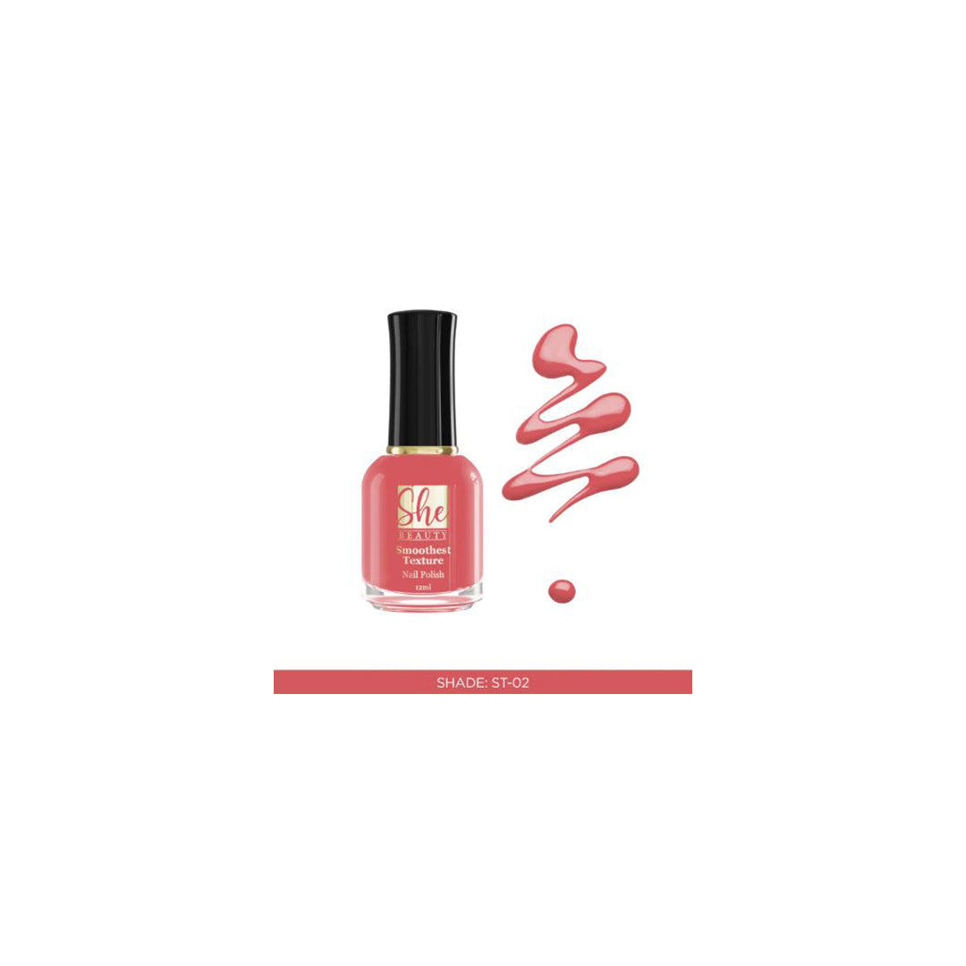 She Beauty Nail Polish - Smoothest Texture