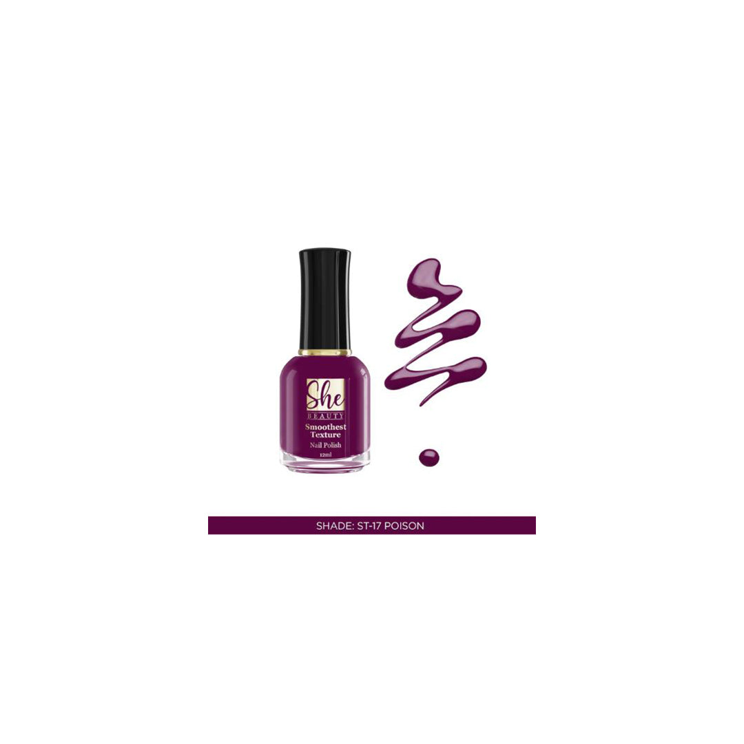 She Beauty Nail Polish - Smoothest Texture