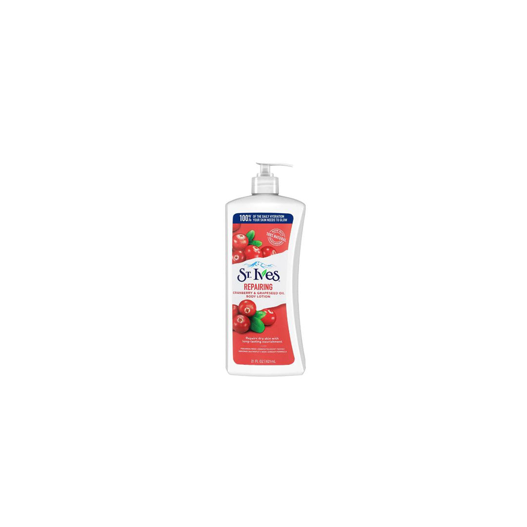 St.Ives Body Lotion Repairing Cranberry & Grapseed Oil